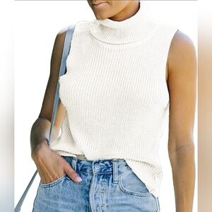 J. Crew Off-White Knit Sweater